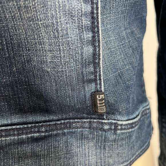 5.11 Tactical Denim Jacket Ladies Extra Small - Picture 5 of 13
